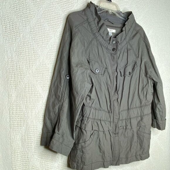 LOFT Gray Coat - Picture 4 of 9